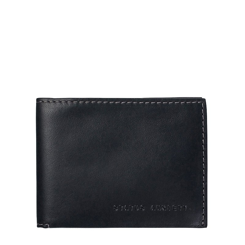 FELIX Short Clip _Black / Black - Wallets - Genuine Leather Black