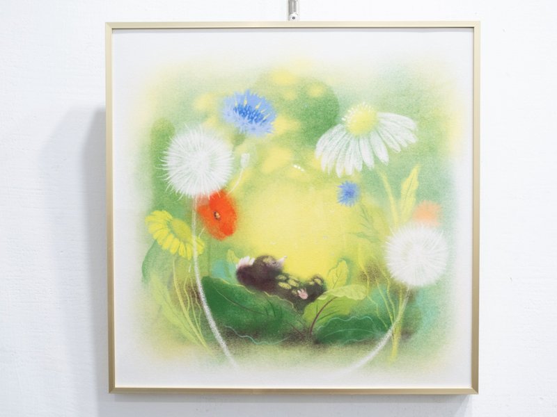 限量 / 藝術微噴複製畫 / 春夏 / 花園 / 午睡 / 裝飾 - 海報/掛畫/掛布 - 紙 