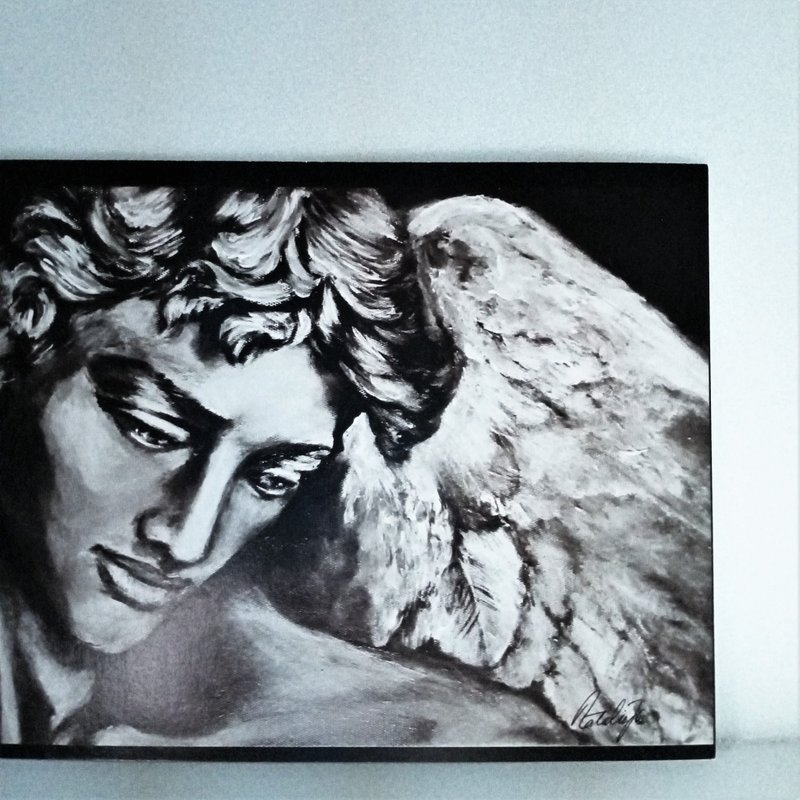 客製化代寄明信片/天使明信片/天使卡/聖誕賀卡/萬用卡/客製賀卡 - 卡片/明信片 - 紙 多色