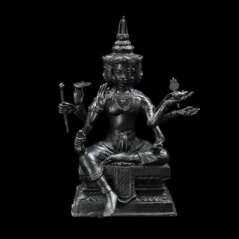 瓦青瓦拉覽威含寺.龍波禪南大師2560供奉型四面佛 - 公仔/玩偶 - 其他材質 