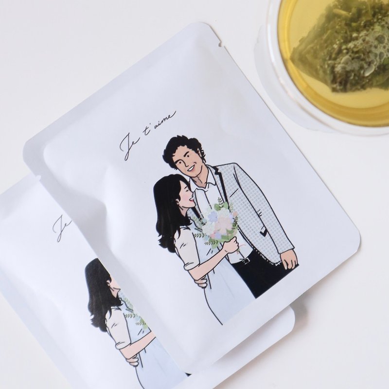 [Additional purchase] Zark_illust tea bag and tea custom wedding accessories - ชา - วัสดุอื่นๆ 