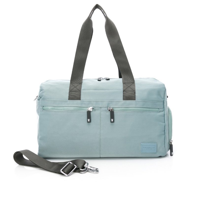 [Kim Anderson] Sweet Journey Portable Side Backpack - Light Lake Blue - Handbags & Totes - Nylon Blue