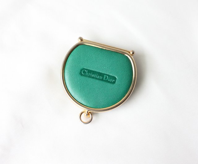 Christian Dior Vintage ♡ Green coincase Christian Dior ♡ Vintage