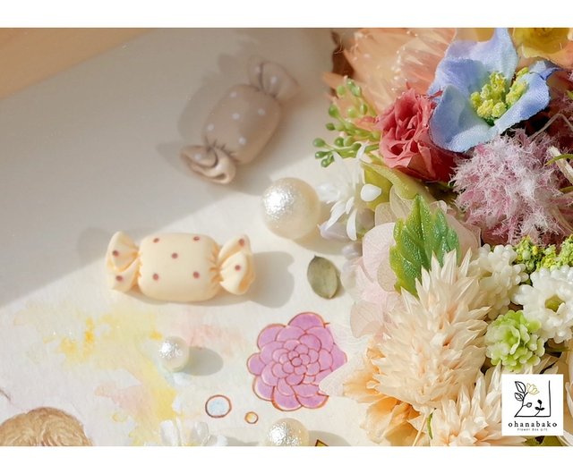 ファミリーウェルカムボード・特別な日のお祝い】プリザーブドフラワー