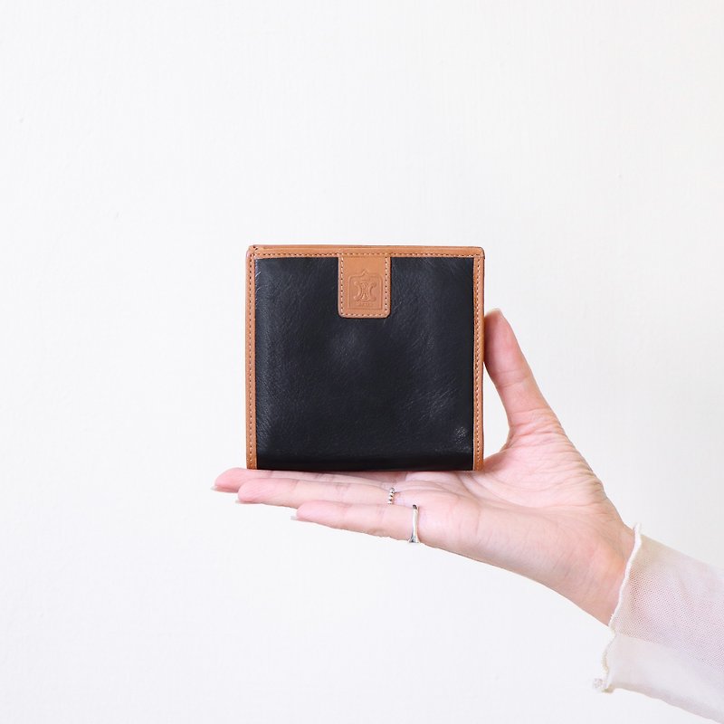 Vintage Celine Black Bifold Wallet - Wallets - Genuine Leather Black