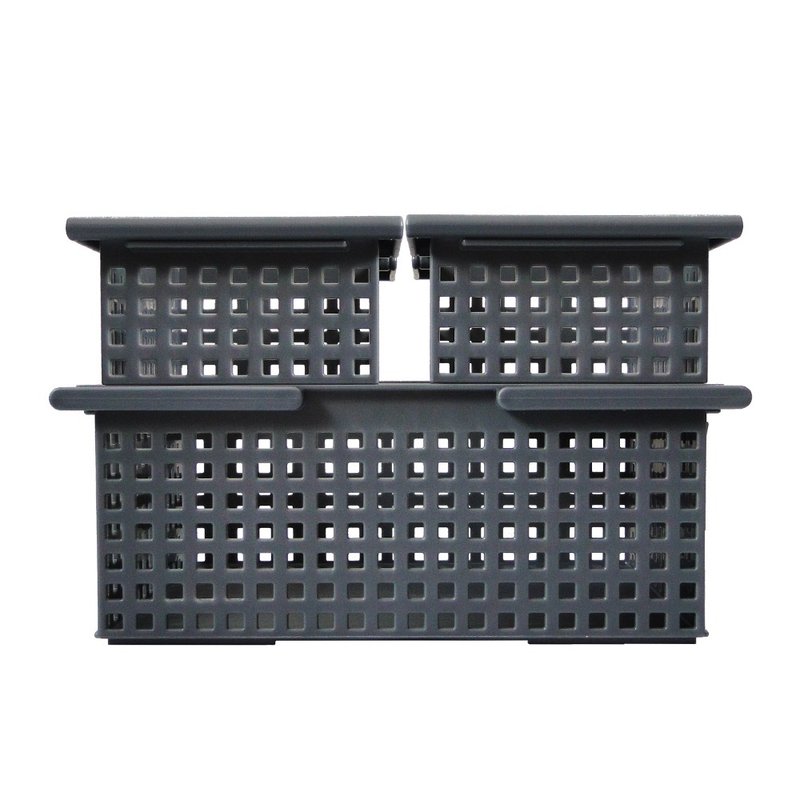 Japan Like-it Simple Storage Carrying Basket Three-in-Group (S*2+L) Storage Basket Carrying Basket Storage Box - Storage - Plastic 