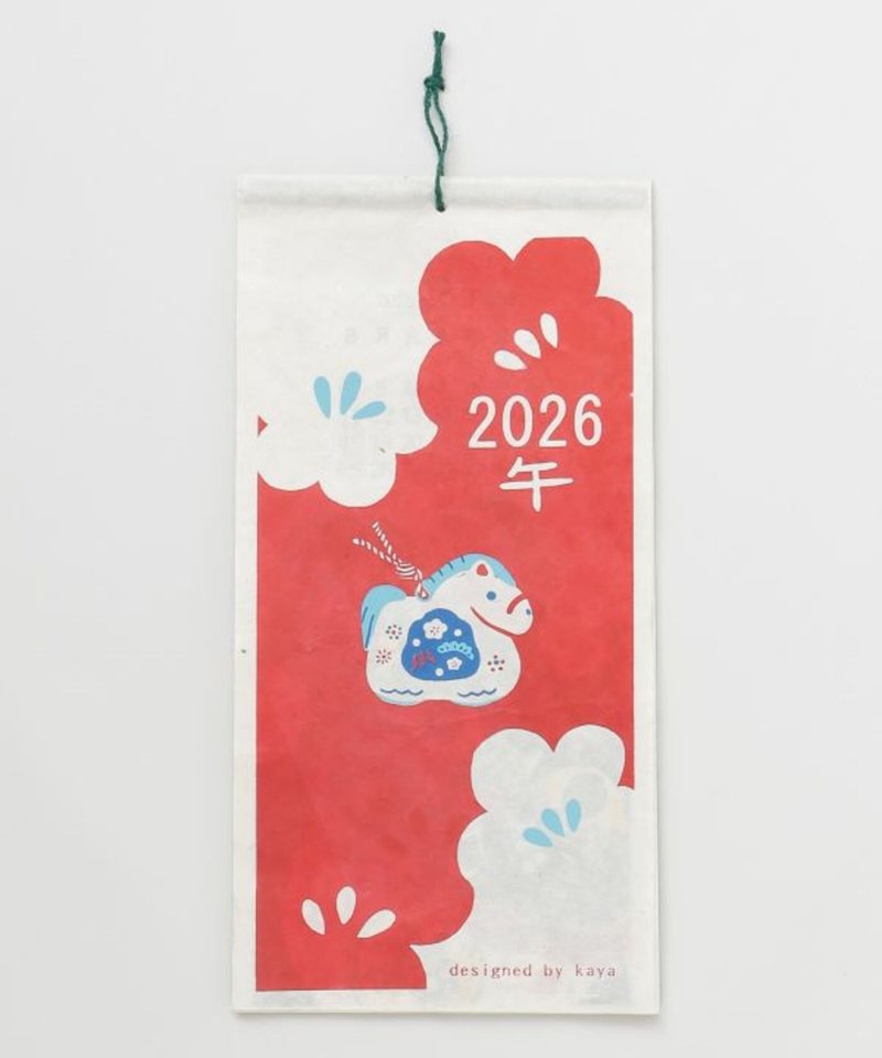 【熱門預購】2026 日本文化主題月曆  7NSP5302 - 壁貼/牆壁裝飾 - 紙 