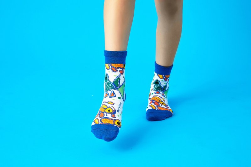 Swing Party - Socks - Socks - Eco-Friendly Materials Blue