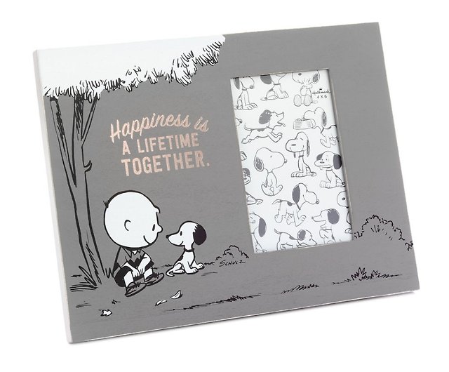 Snoopy70週年紀念相框-幸福是一輩子在一起【Hallmark 史努比】 - 設計
