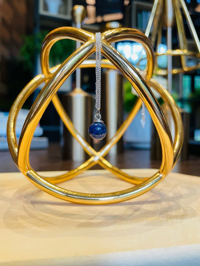 驀然(項鍊系列)青金石-藍藍世界 - 項鍊 - 水晶 藍色