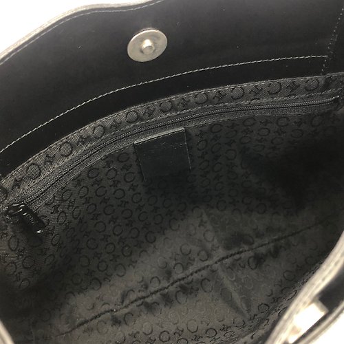 Japan direct delivery name plate used package] CELINE Celine brand logo  patent leather drawstring purse handbag black vintage vintage sb5xdm - Shop  solo-vintage Handbags & Totes - Pinkoi