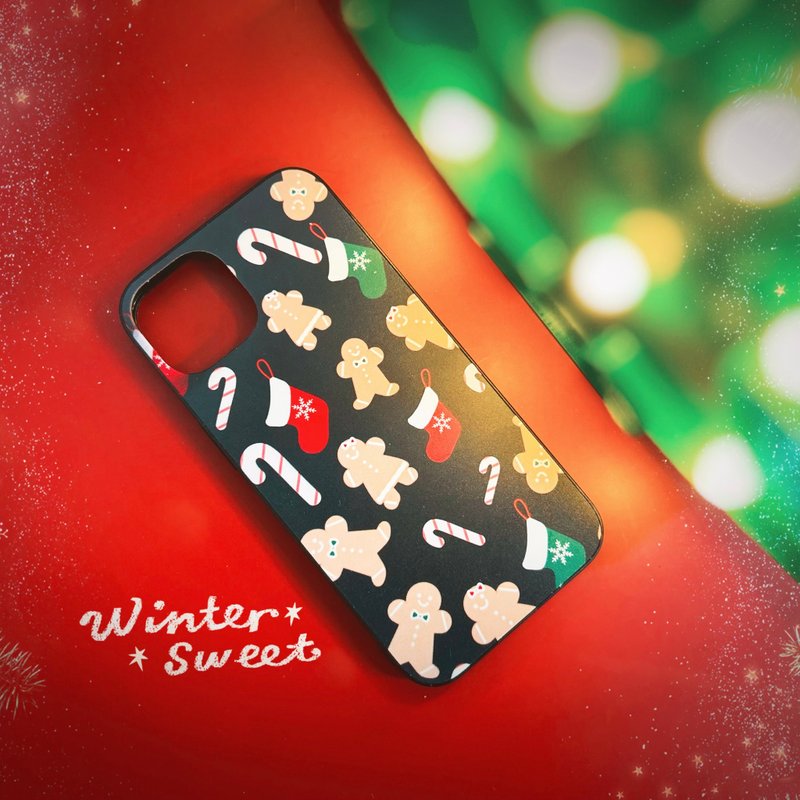 gingerbread man phone case - เคส/ซองมือถือ - พลาสติก 