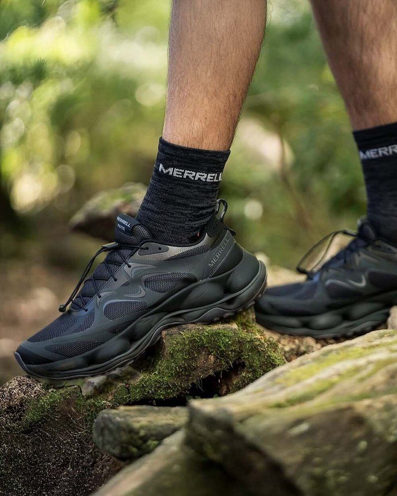 MERRELL SPEEDARC MATIS GORE-TEX 登山健行鞋 男鞋-黑色 - 男運動鞋/球鞋 - 防水材質 