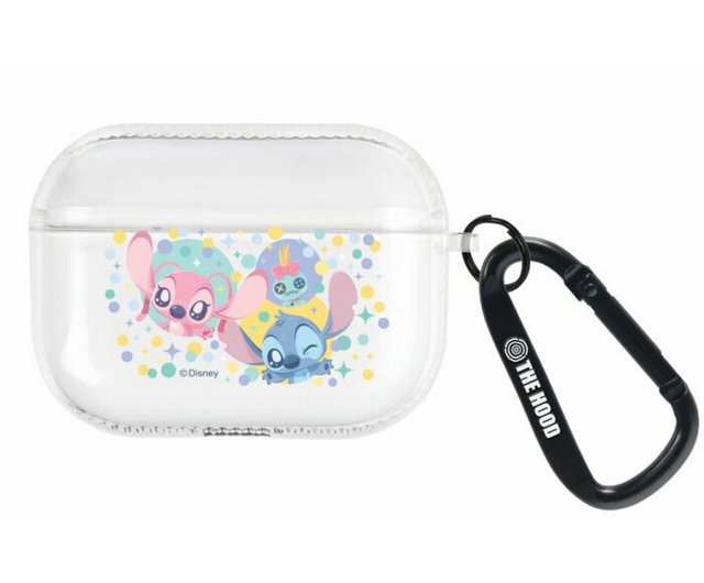 Stitch の Apple AirPods Pro3/4/pro 保護カバー 落下防止保護