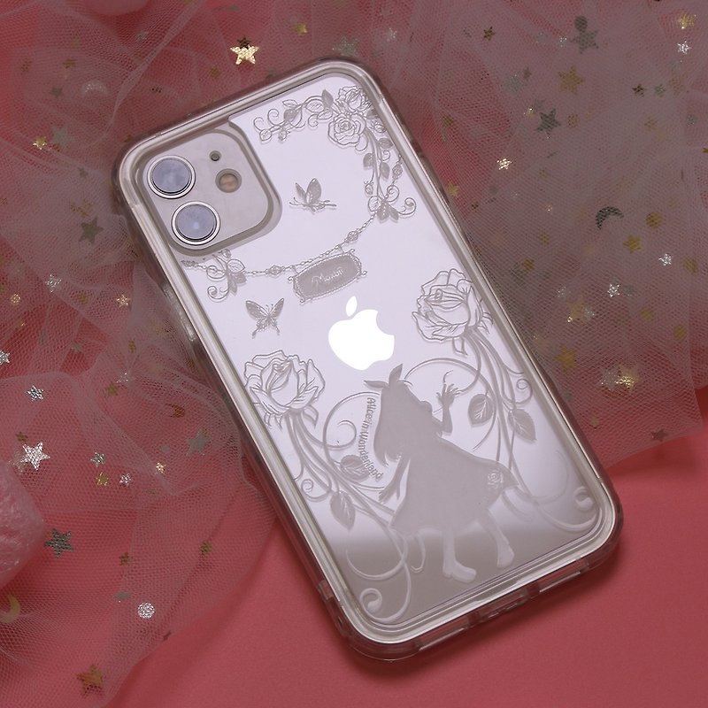 D-Armor Shockproof case with Anti-Yellowing and Technology.Alice - Phone Cases - Plastic Transparent