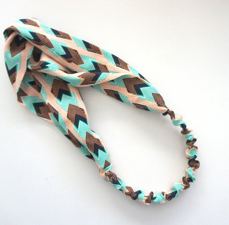 YInke "You cutest" Great hair bands - yellow and green arrow / pink arrow - Hair Accessories - Cotton & Hemp Multicolor