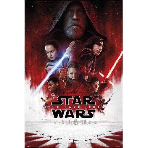 Dope 私貨 【星際大戰】Star Wars 星際大戰八部曲:最後的絕地武士 電影海報