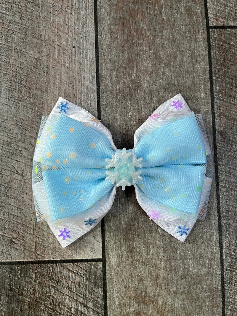 1pc Bow clip Princess collection Elsa - 髮圈/髮夾 - 其他材質 