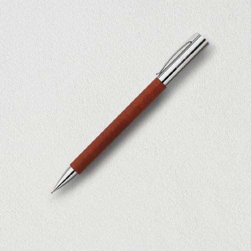 文聚 【Faber-Castell】成吉思汗AMBITION天然梨木0.7mm 鉛筆 免費刻