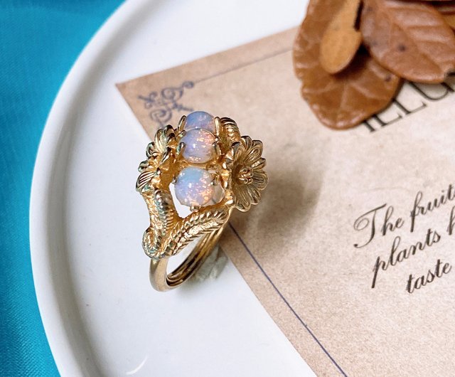 西洋アンティークジュエリー】No.10-12 エイボン 1972年 フレイム