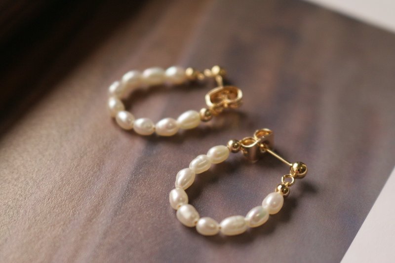 快速出貨 耳環 珍珠 - 維納斯 - - 手鍊/手環 - 珍珠 白色
