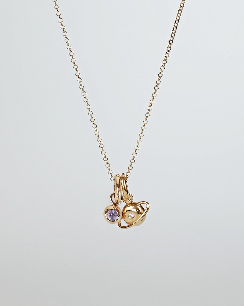 Heritage of Charms : Necklace SET 项链套装 - 項鍊 - 純銀 金色