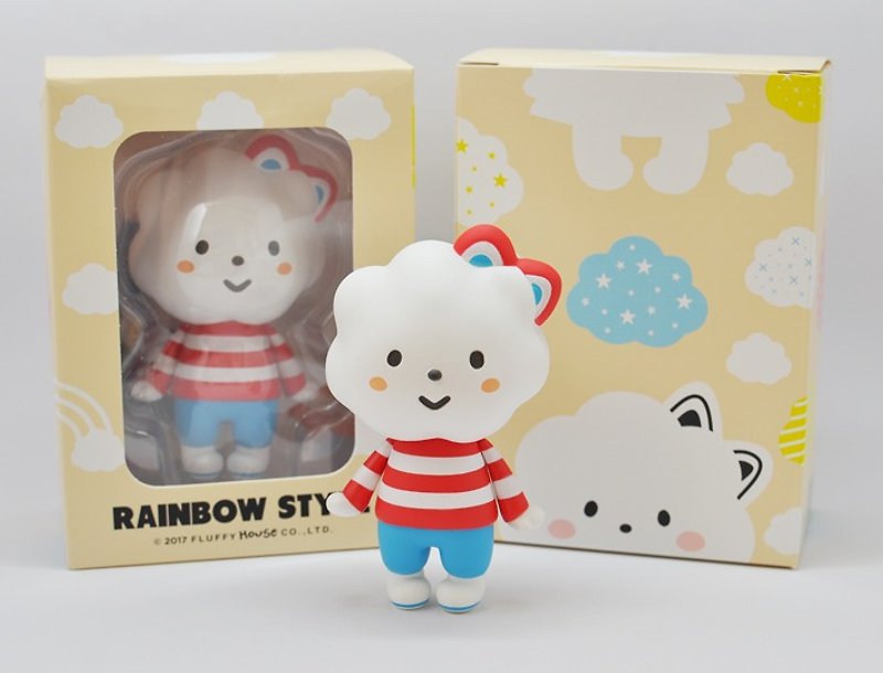 [Hong Kong FLUFFY HOUSE] Taiwan limited edition rainbow sister doll Miss Rainbow-Taiwan - Stuffed Dolls & Figurines - Plastic Red