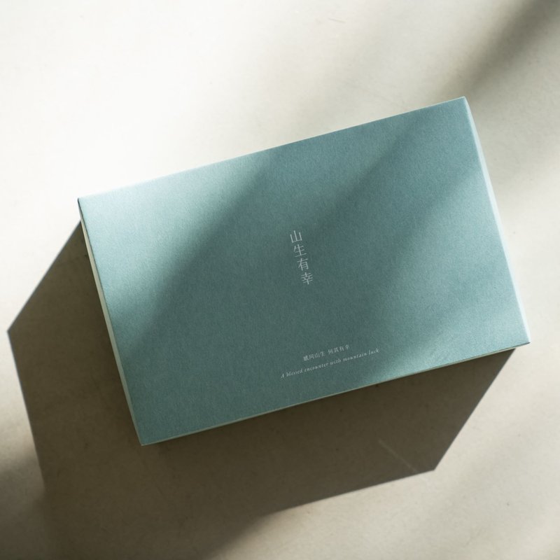 [Shanwei Bookstore] Nostalgia, original intention tea bag double flavor gift box, with carrying bag - ชา - อาหารสด สีเทา