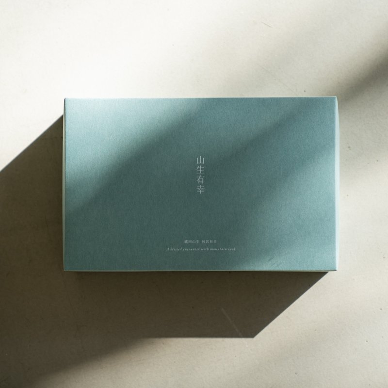 【山味書屋】鄉愁、初衷 袋茶雙味入禮盒、附提袋 - 茶葉/茶包/水果茶 - 新鮮食材 灰色