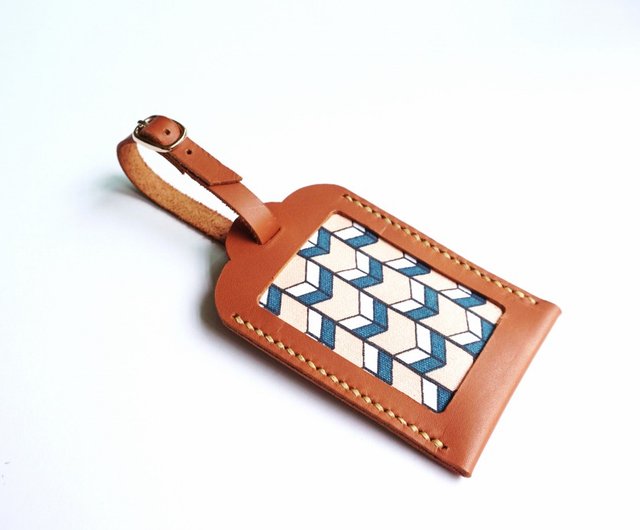 DIYレザークラフトキット-荷物タグ（Do it Yourself