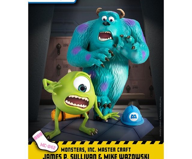 Disney Pixar Monsters, Inc. Master Craft James P. Sullivan & Mike