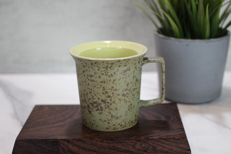 【送禮好物】240ml 雙色 方韻杯 自然釉文創 台灣鶯歌製 - 咖啡杯/馬克杯 - 瓷 