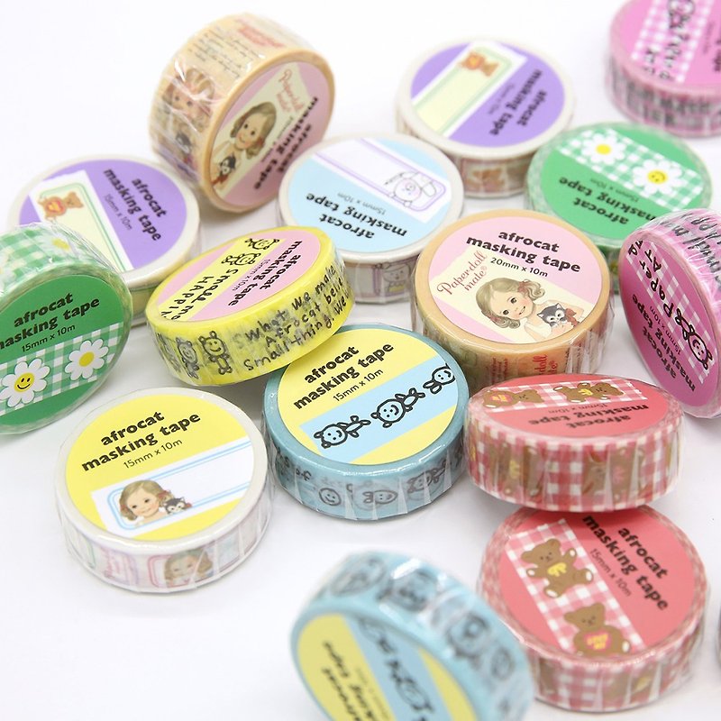 afrocat masking tape - Stickers - Paper 