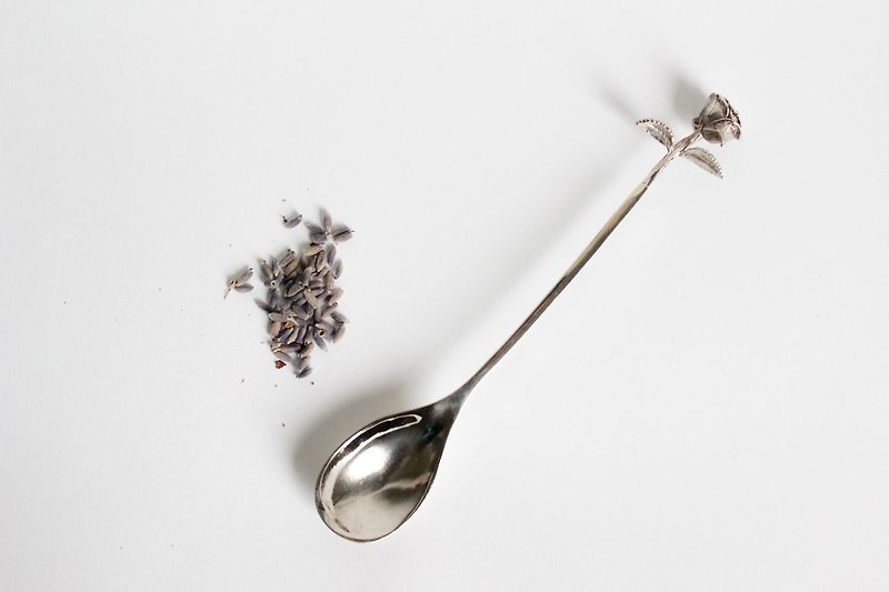 Teaspoon Rose (Copper). - Cutlery & Flatware - Other Materials 