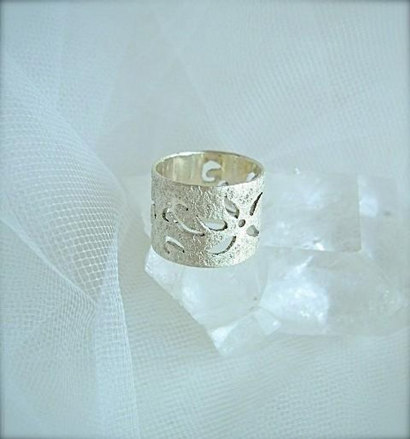 Flower ring - General Rings - Silver Silver