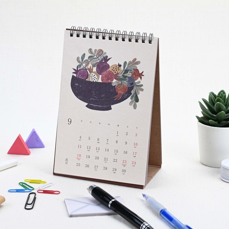 2023 Good Life Annual Desk Calendar / Illustrator Joint Series - ปฏิทิน - กระดาษ 