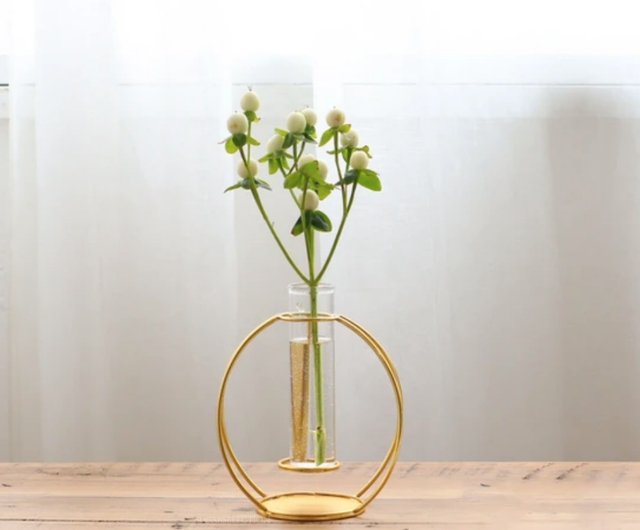 丸型花瓶/花器/フラワーアレンジメント容器/卓上装飾/クリスマス