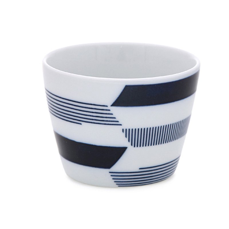 natural 69 日本波佐見燒 日式茶杯-條紋 - 茶壺/茶杯/茶具 - 瓷 藍色