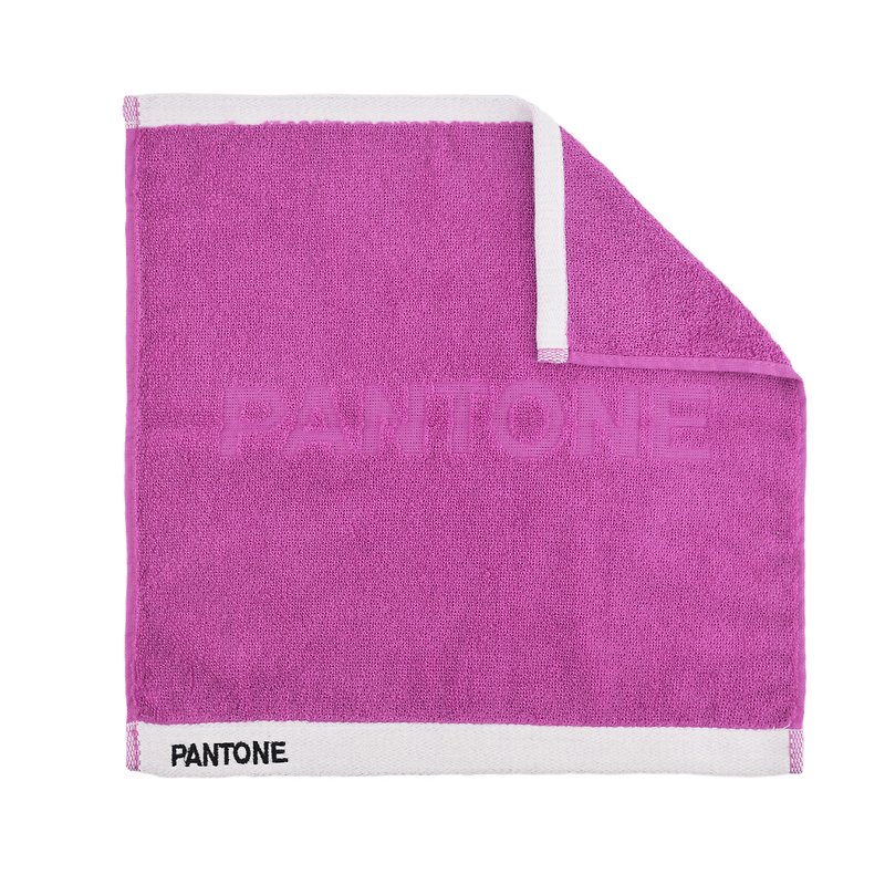 PANTONE - 上質綿100%無地タオル - スクエアタオル (2014W) - タオル・バスタオル - コットン・麻 パープル