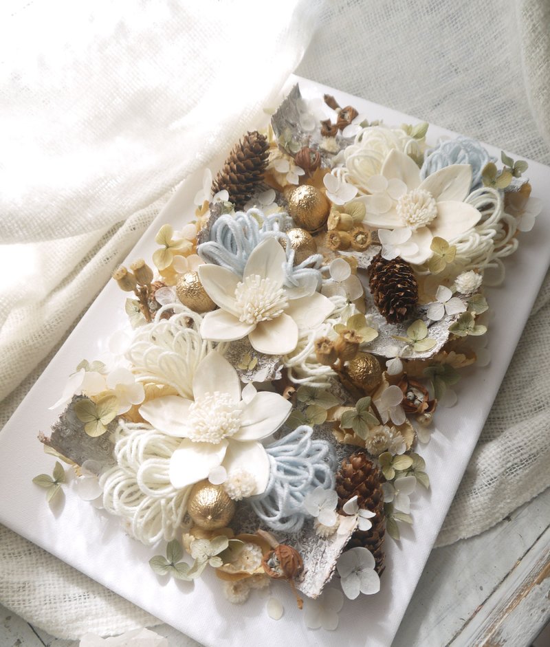 金色年代.金屬系.交換禮物.生日.開幕首選.(可吊掛) - 相框/畫框 - 植物．花 金色