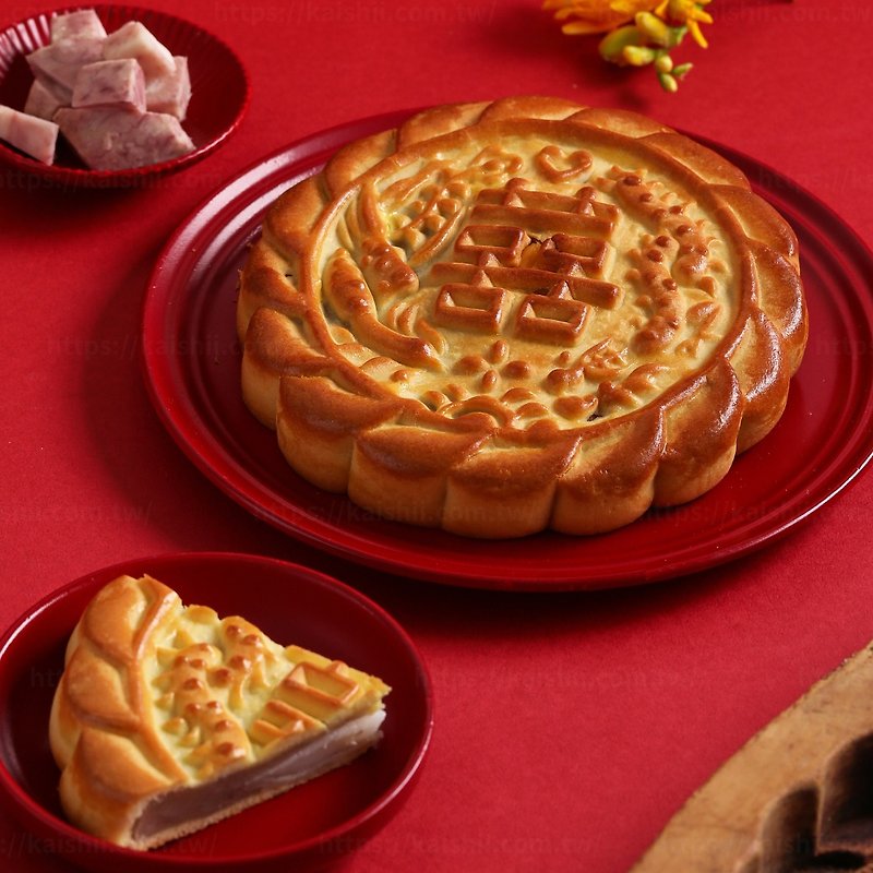 Kaixi | Taro Mochi Cake Taiwan Souvenir - Comes with Carrying Bag - เค้กและของหวาน - อาหารสด 