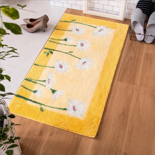 日本OKA 日本OKA 日製抗菌防臭可水洗威爾頓編織玄關地墊-60x110cm