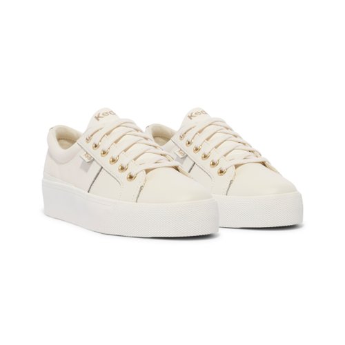 Keds KEDS JUMP KICK 運動金眼釦皮革厚底休閒鞋9243W123198