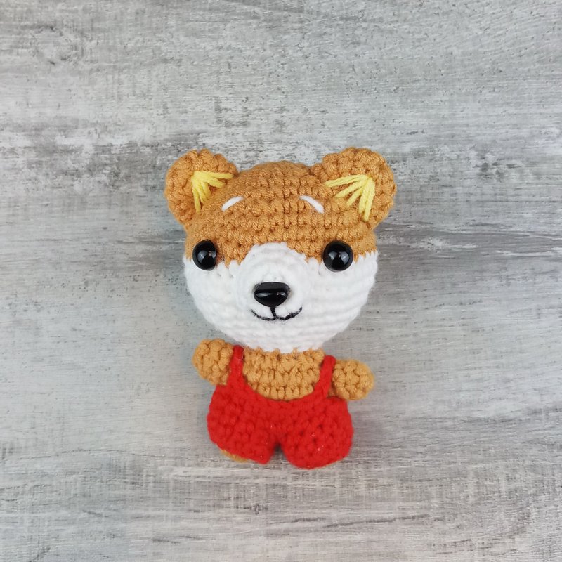 手鉤玩偶  辦公室擺設 家居擺設 禮物  鑰匙扣 吊飾 附送掛飾匙扣 - 吊飾/掛飾 - 棉．麻 多色