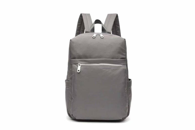 Fashion/simple/leisure/campus/backpack/backpack computer travel bag five colors optional-gray - Backpacks - Waterproof Material Gray