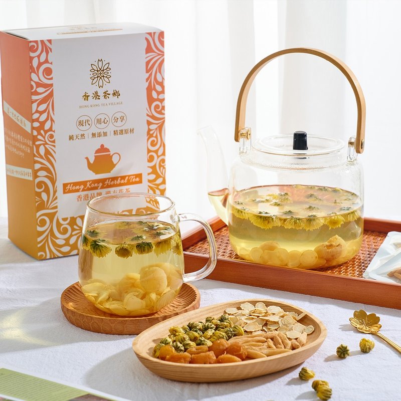 皇牌花旗參清心花茶 (12包/盒) - 花旗參麥冬胎菊 清虛火 寧心安 - 茶葉/茶包/水果茶 - 其他材質 