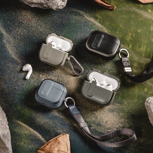 SwitchEasy 魚骨牌 Odyssey抗衝擊磁扣耳機殼for AirPods 4 /pro1/2(附手繩)