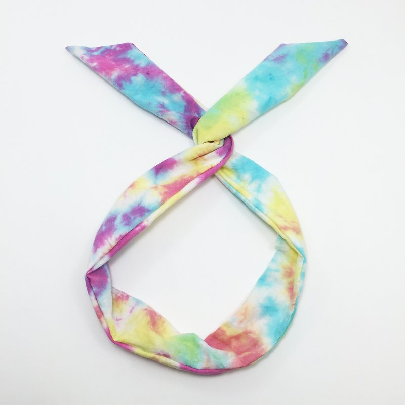 Tie dye/handmade/Headband : Summer : - เครื่องประดับผม - ผ้าฝ้าย/ผ้าลินิน หลากหลายสี