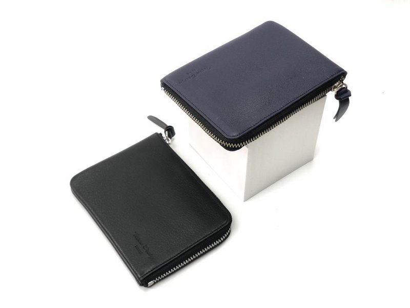 Tosca | Doux Zip Wallet -拉鏈銀包/真皮/長錢包/皮夾/錢包/銀包 - 錢包/皮夾/長短夾 - 真皮 多色