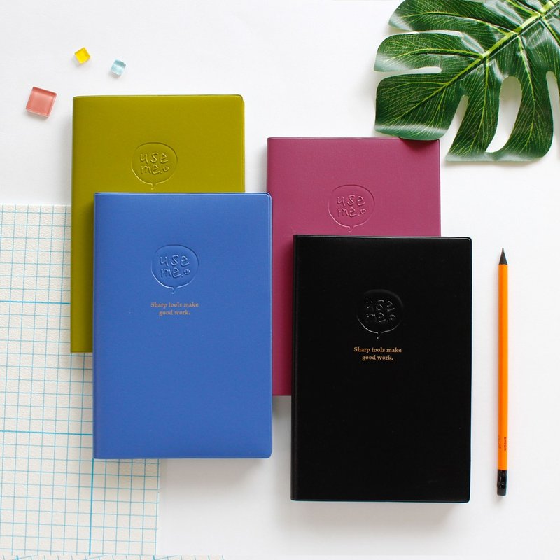 Use Me / Infinite monthly/weekly plan book - สมุดบันทึก/สมุดปฏิทิน - กระดาษ สีน้ำเงิน